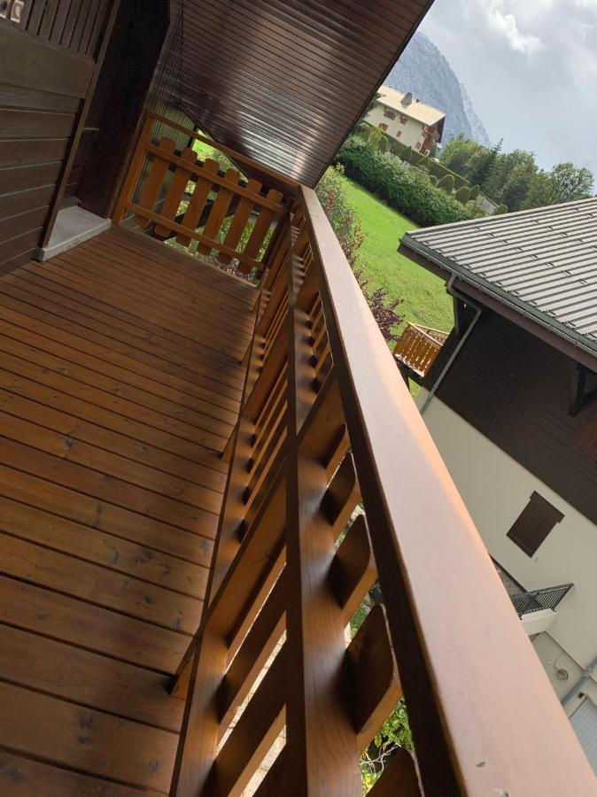 Bel appartement au décor Montagnard - 80m2 Les Contamines-Montjoie Exterior foto