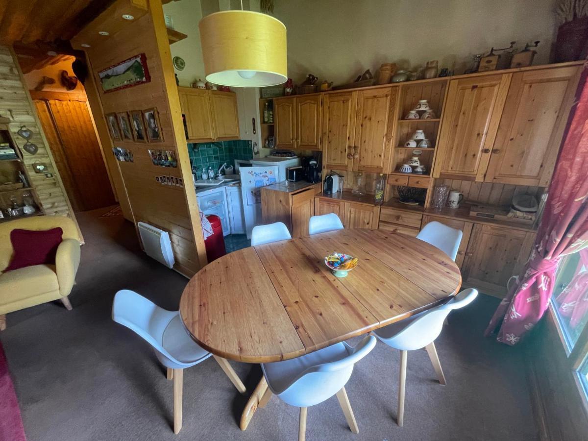 Bel appartement au décor Montagnard - 80m2 Les Contamines-Montjoie Exterior foto